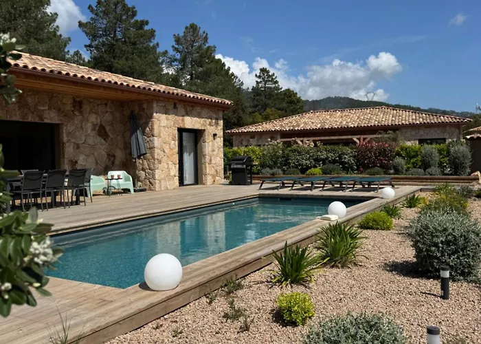 Felicita 8 Personnes Proche Corse Du Sud Villa Lecci